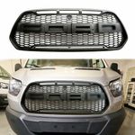 Raptor Style Front Grille for Ford Transit MK8 2014-2019 Matte Black ABS Letters