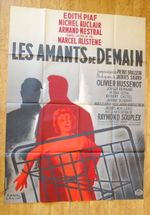 AMANTS DE DEMAIN Edith Piaf original LARGE french movie poster '59 PETIT COLIN