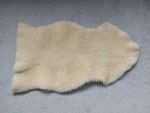 John Lewis 100% Lambskin Pram/Stroller/Cot Liner Cream Size 80 x 46cm VGC