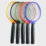 Bug Zapper Racket Fly Swatter USB Mosquito Bat Wasp Electric Insect Pest Killer