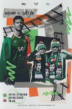 Ireland v Qatar 25/26 programme 