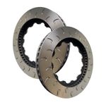 VENTED BRAKE DISCS / ROTOR 330MM X 28MM 12 BOLT (50MM PAD) 8" PCD - PAIR CMB0084