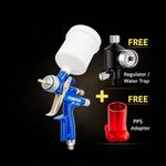 Porphis PC-415 MP 1.3mm versatile All Round Spray Gun FREE GIFTS INCLUDED