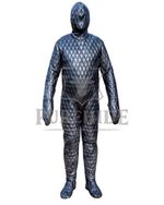 Quilted Leather Bondage Suit Hooded Full Body Restraint Catsuit Custom Made New
