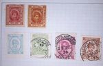 Kishangarh Indian State Stamp Page 1899–1920s Maharaja Issues Used