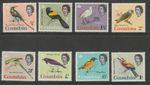 GAMBIA 1963 BIRDS to 1/- UMM SG 193/200 Cat. £16.50