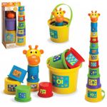Gerry The Giraffe Stacking Cups Nesting Shape Sorter Block Baby Toddler Toy 75cm