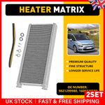 Heater Matrix Interior Heating Core For Citroen C4 Peugeot 3008 Vauxhall Combo