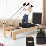Foldable Pilates Core Folding Bed Folding Contour Reformer Machine Home Yoga Gym