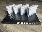 Blustream HMXL88-V2  8x8 HDBaseT Matrix Switcher & 4 Receivers
