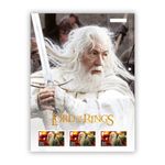 Lord of the Rings Gandalf Stamps Fan Sheet from Royal Mail