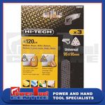 Black & Decker X39187 3x 95mm x 95mm 120g Piranha Mesh Detail Sanding Sheets