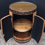 Barrel bar - Home Bar - Oak Whisky Barrel Bar - Drinks Cabinet  - FREE DELIVERY