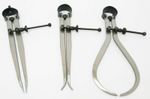 3PC SPRING CALIPERS - SET OF 3 INTERNAL EXTERNAL DIVIDERS DIVIDING TOOLS MS153