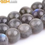 Natural Gemstone Round Rainbow Labradorite Beads Gemstone Loose Beads 15" 8mm