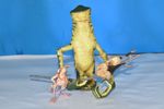 AMANAMAN  AND SALACIOUS CRUMB  POTJ   3.75 INCH STAR WARS FIGURE REF D8499