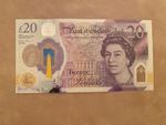 Rare  £20 note error  / ink error 
