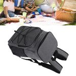 Cooler Backpack Oxford Cloth Insulated Waterproof Leakproof Lunch Bag For Picnic