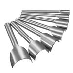 7pcs Half-Round Leather Cutter Punch Set 10mm-40mm Strap End Punch Tool