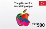 Apple iTunes Gift Card 500 TRY Turkish Code