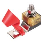 Terminal Fuse 60A Terminal Block Fuse 58V DC with 1-way waterproof battery fuse