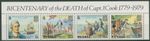 Tuvalu 1979 200. Death Anniversary of James Cook Sailor 101/04 ZD MNH (C42496)