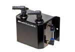 Motamec Alloy 1 Litre Oil Catch Tank Aluminium Anodized BLACK Colour