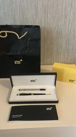 Mont Blanc Meisterstuck Pen Classic Ballpoint With Box And Gift Bag