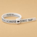 UK Ring Sizer Gauge Finger Size Measure Tool Wedding Engagement Ring