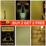 BACKROOMS MOVIE POSTER HORROR TEASER FILM 2026 WALL ART PRINT A5 A4 A3 A3+