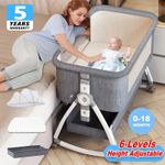 Baby Bedside Crib Sleeper Bassinet Safe Co-Sleeping Storage Bag Easy install UK