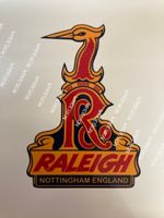 Raleigh cycle   vintage style   Classic Bike. Restoration decal