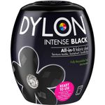 Dylon Washing Machine Fabric Dye Pod Intense Black, 350g
