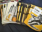 YORK RUGBY LEAGUE PROGRAMME COLLECTION HOMES JOB LOT 1975-1989 X 27