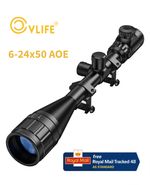 6-24x50 AOE Rifle Scope – Illuminated, Parallax, 20mm Mounts CVLIFE