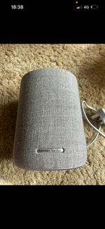 Harman Kardon Omni 10+ Smart Speaker Bluetooth Wi-Fi Grey Fabric Google Assist