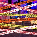 Halloween Barrier Tape 4 Pack 40m Orange White Red Yellow Party Outdoor Decor.