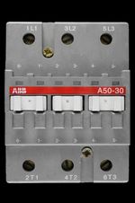 ABB 100 AMP TRIPLE POLE NO CONTACTOR 230/240V COIL A50-30