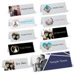Place Cards personalised with your own image, Table Name Cards for Weddings