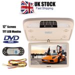 UK 12'' Flip Down TFT LCD MP5 Monitor With DVD Player Car Roof Mount Screen 