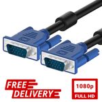 VGA / SVGA 15 Pin PC Computer Monitor LCD Extension Cable Male to Male