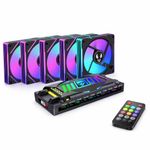 PC Case Cooling Fans ARGB x1-x10 120mm Symbiote Cooling Kit + RGB Hub Controller