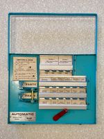 AVM Automatic Voting Machine Vintage Instruction Model AVM Jamestown New York
