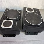 Vintage Car Speakers Realistic Parcelshelf Radio Shack Retro Audio ICE 8 ohms