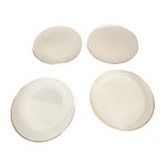 Noritake Ivory China “Dignatio” #7253-  8.5” Salad Plates X4 Made in Japan