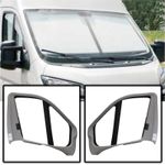REMIS CAB BLINDS FULL SET X290 2014-2021 DUCATO BOXER JUMPER BEIGE REMIFRONT IV