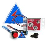 Cartek Motorsport Battery Isolator GT kit with Red External Button