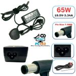 GENIUNE DELL CHARGER 19.5V - 3.34A, 65W ROUND PIN (SIZE 7.4mm) WITH POWER LEAD