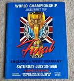 1966 World Cup Final Programme, 130gms Original item NO ARGUMENT GUARANTEE