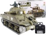 M4A3 Sherman Henglong RTR 1/16 7.0 Plastic RC Tank  BB IR  Sound & Smoke UK